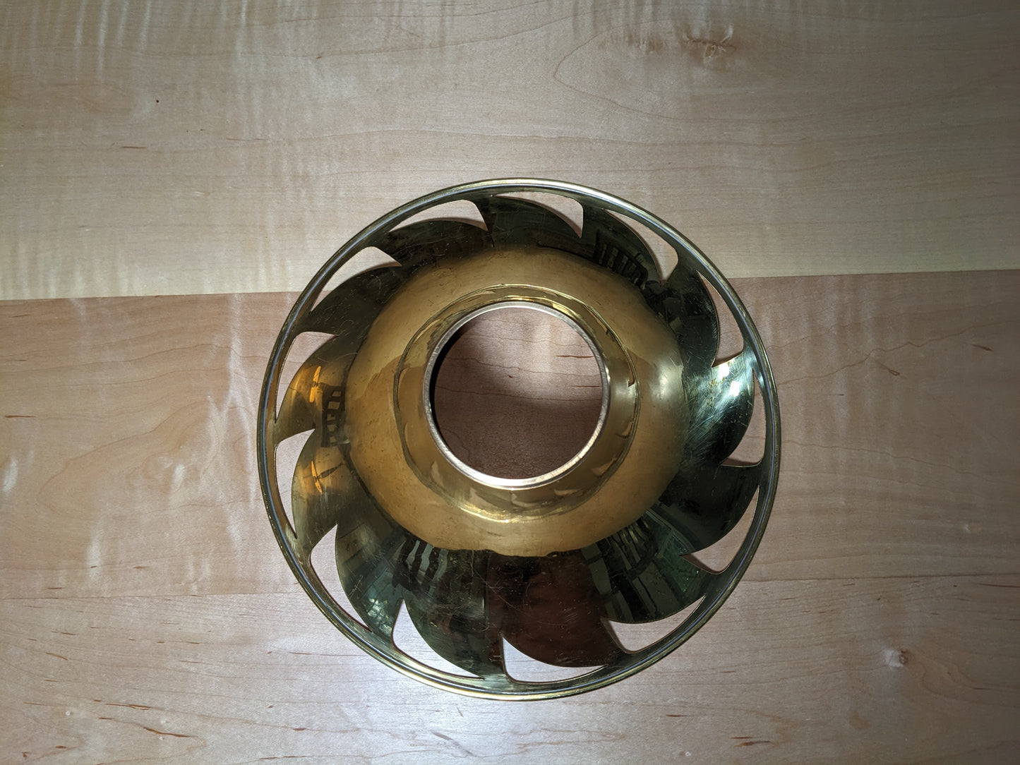 Vintage Olds Ambassador Bell - Pinwheel cut-outs