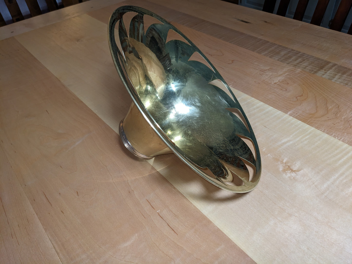 Vintage Olds Ambassador Bell - Pinwheel cut-outs
