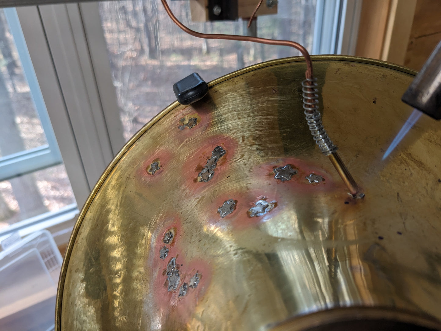 Vintage Conn 4D Bell: Orion Constellation Applique