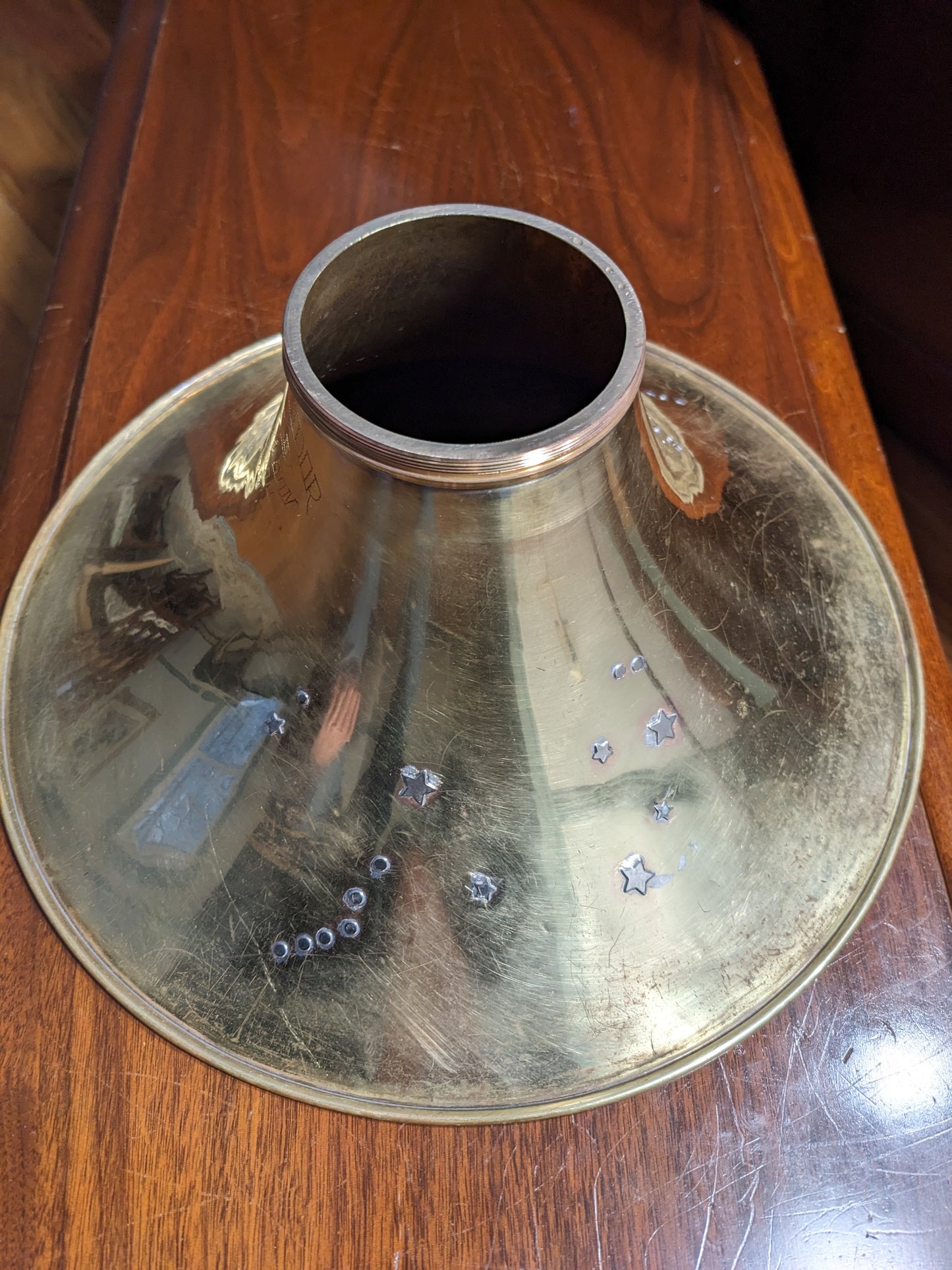 Vintage Olds Ambassador Bell: Pleiades star cluster applique