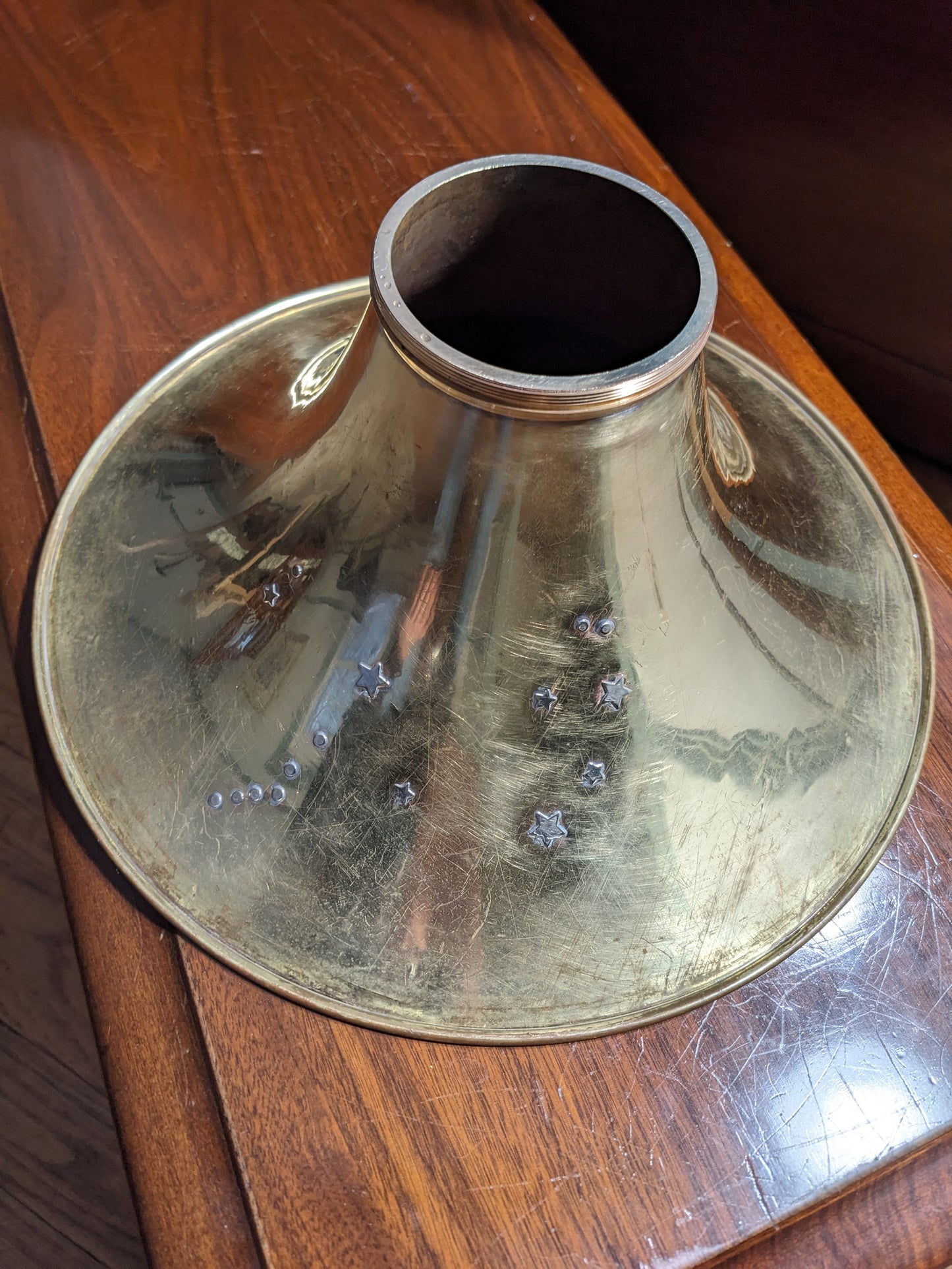 Vintage Olds Ambassador Bell: Pleiades star cluster applique