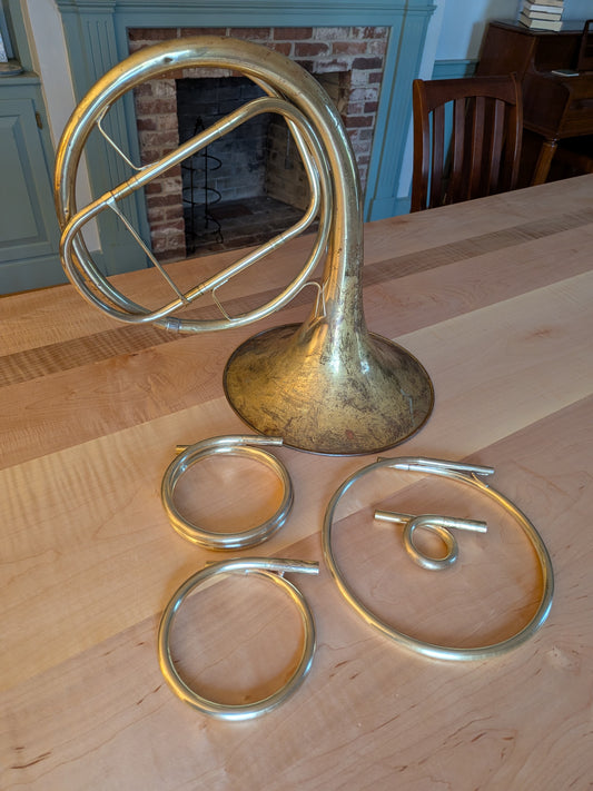 Fixed bell natural horn from vintage bell (Kristy Rispens)