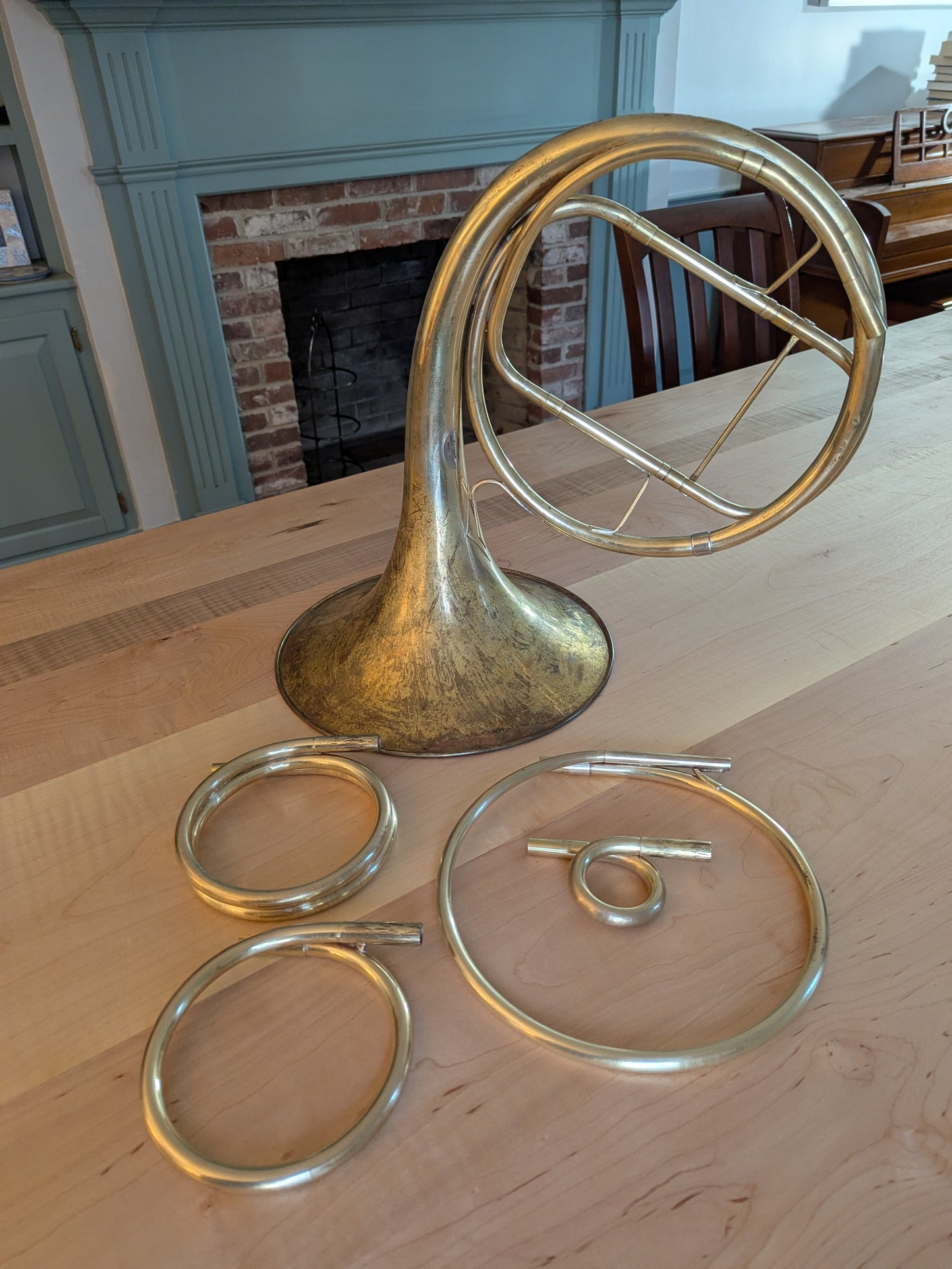 Fixed bell natural horn from vintage bell (Kristy Rispens)