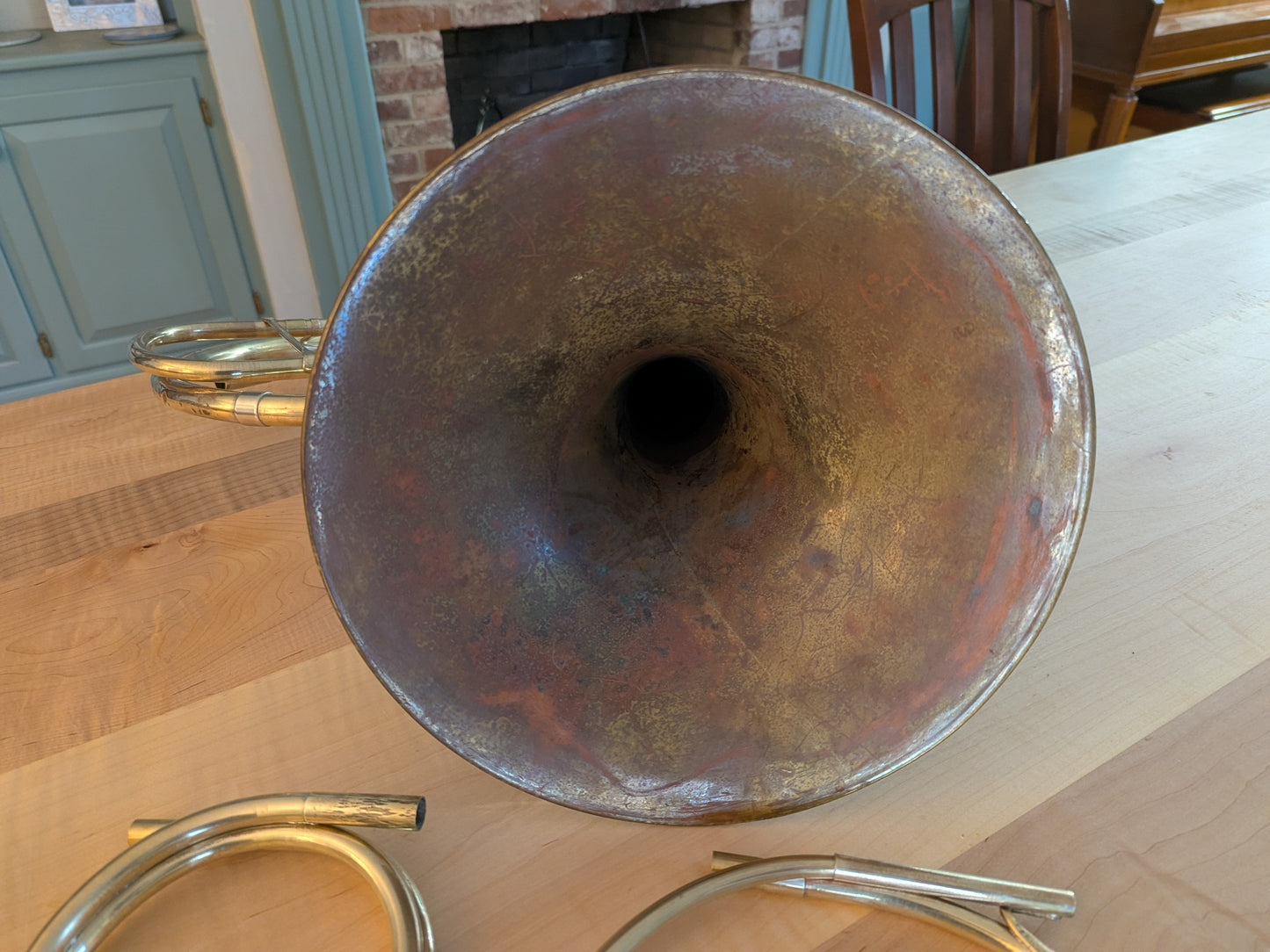 Fixed bell natural horn from vintage bell (Kristy Rispens)