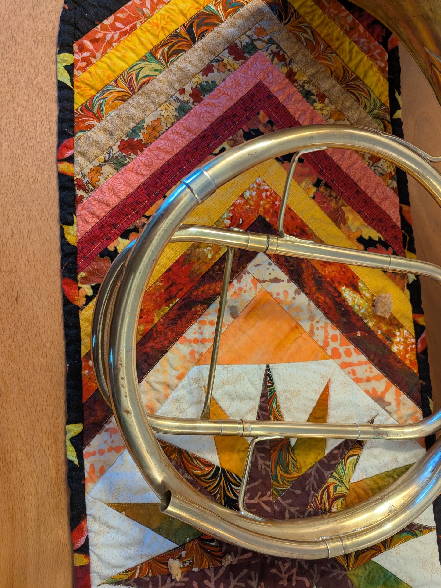 Fixed bell natural horn from vintage bell (Kristy Rispens)