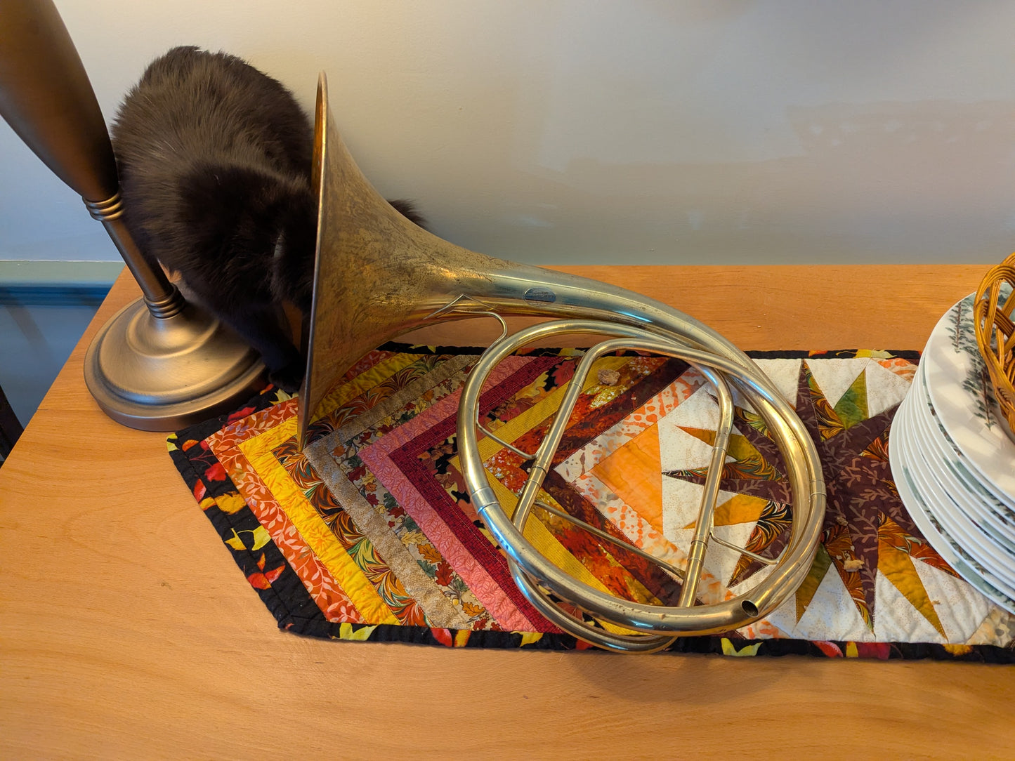 Fixed bell natural horn from vintage bell (Kristy Rispens)