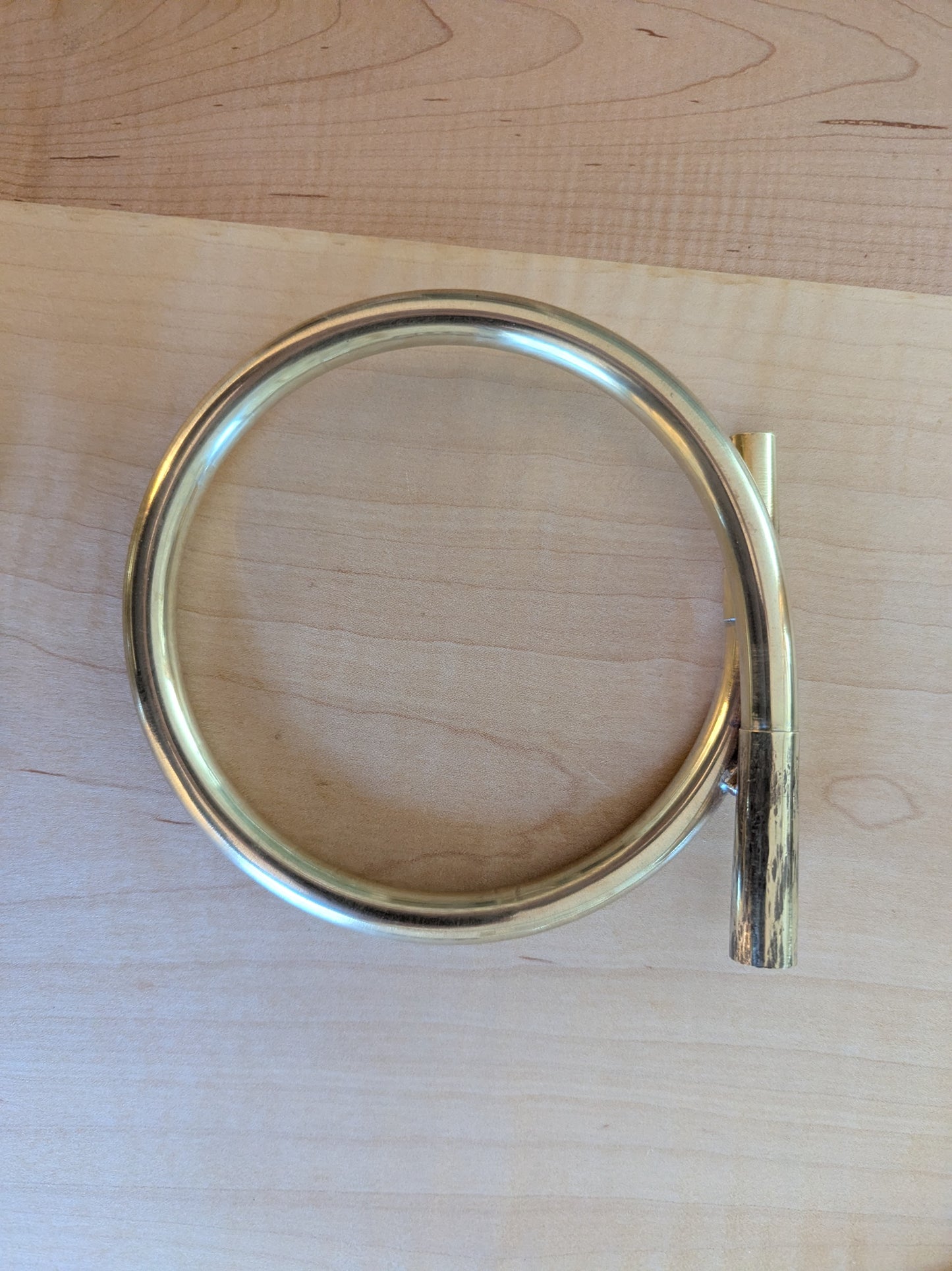 Fixed bell natural horn from vintage bell (Kristy Rispens)