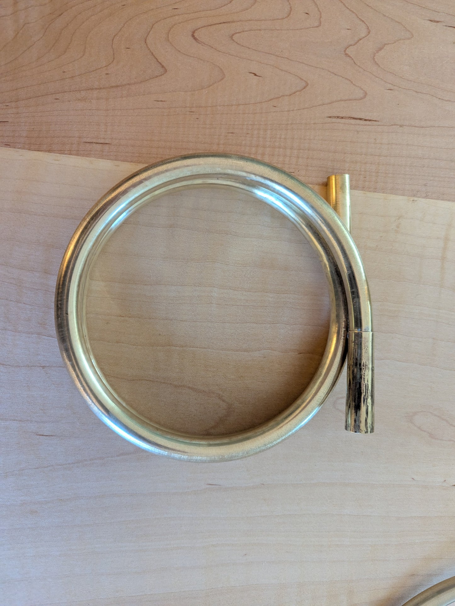 Fixed bell natural horn from vintage bell (Kristy Rispens)