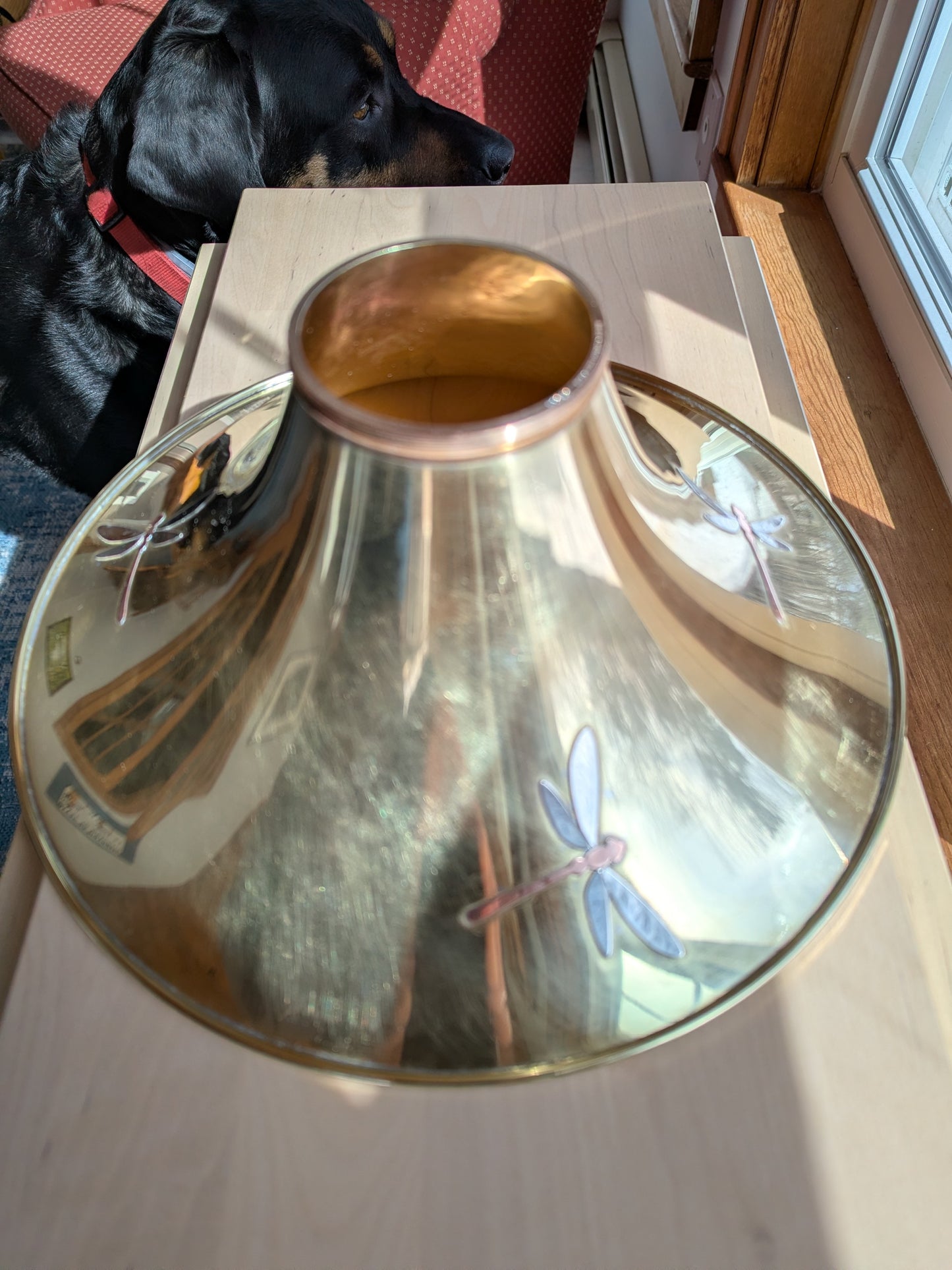 Vintage XO Brass 1650 bell:  Dragon Fly Bell