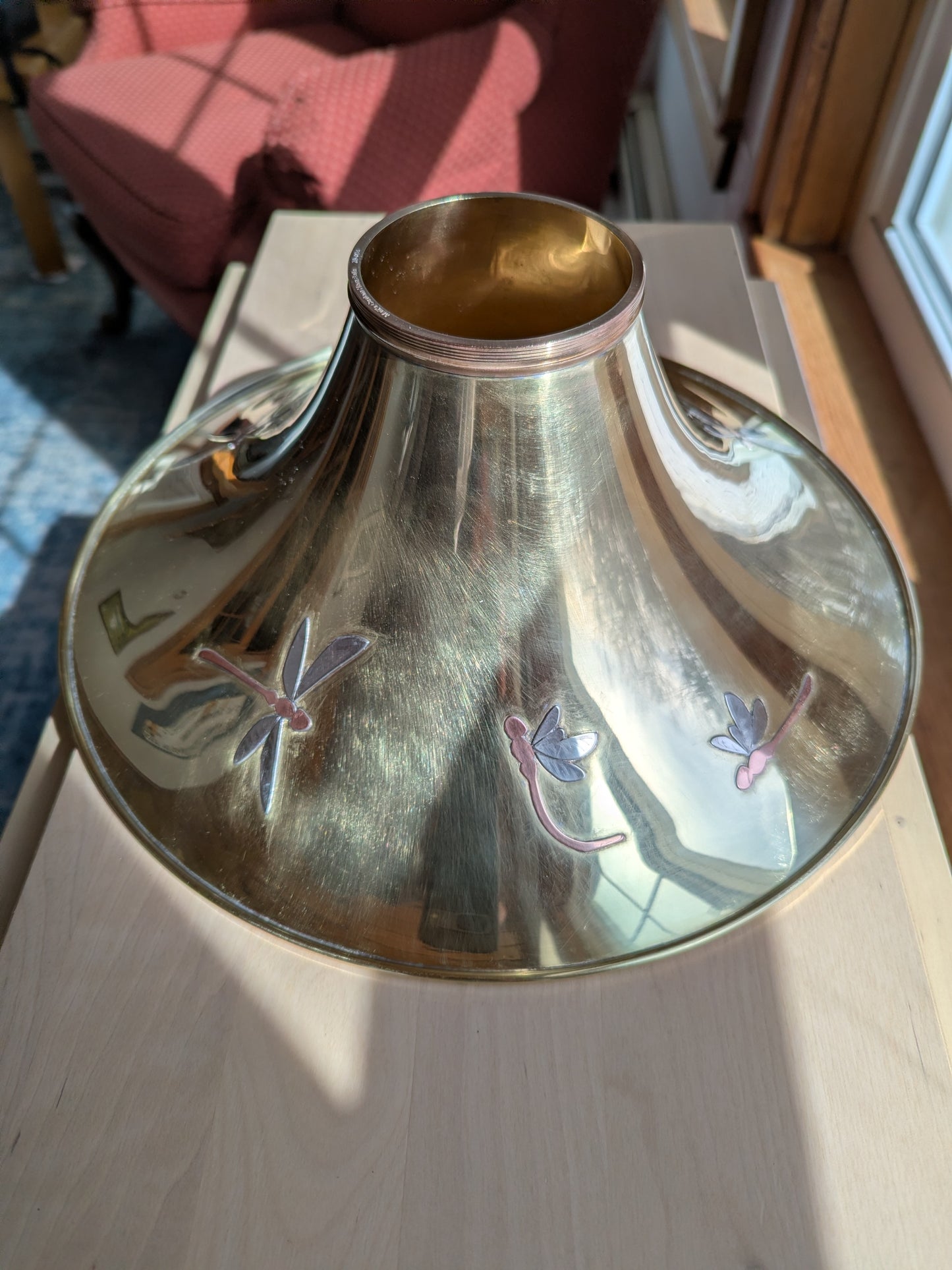 Vintage XO Brass 1650 bell:  Dragon Fly Bell