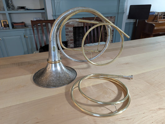 Cut bell natural horn from Cleveland Musical Instrument Company bell