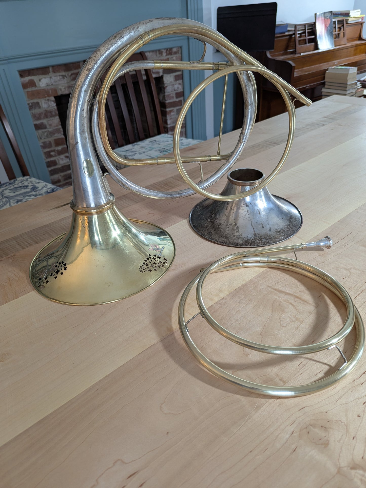 Cut bell natural horn from Cleveland Musical Instrument Company bell