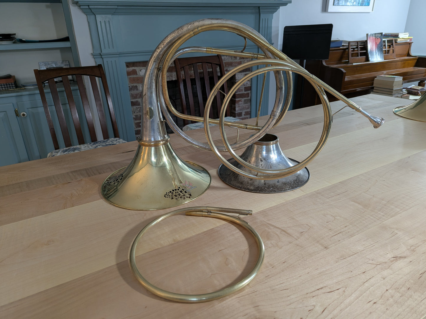 Cut bell natural horn from Cleveland Musical Instrument Company bell
