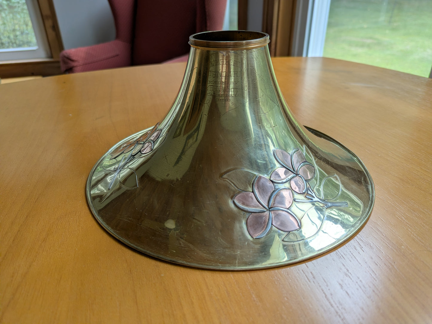 Vintage American Standard by H.N. White Company:  Plumeria Bell (Mary Schlanger)